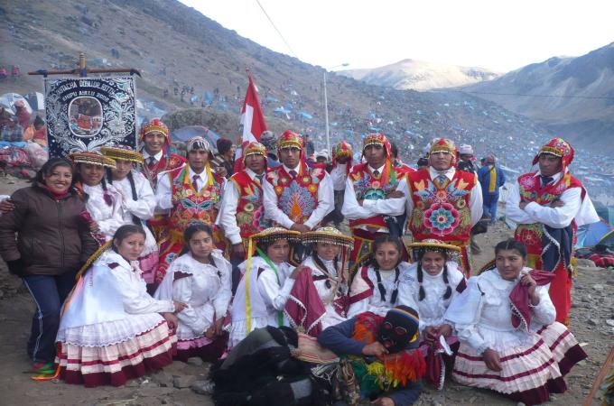 Our authentic traditions, the dancing in Qoyllurritti